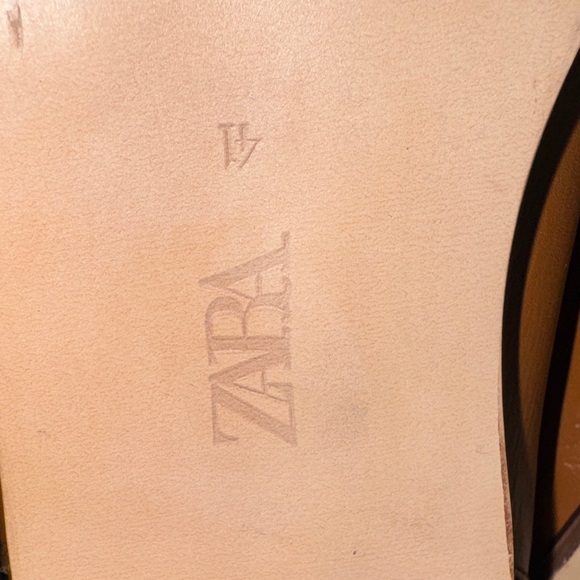 Zara Chestnut Heeled Boots - Picture 9 of 9